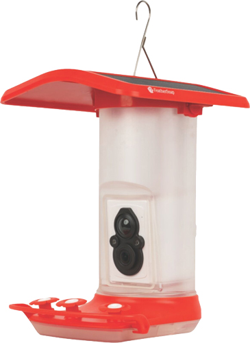 FeatherSnap Wi-Fi Solar Hummingbird Feeder with Camera