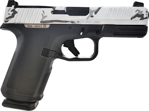 Ruger RXM 9mm Luger 4" White Camo Slide Handgun