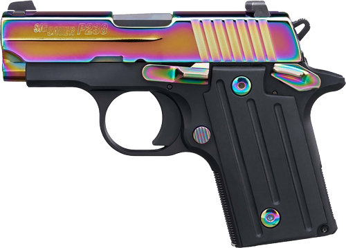 Sig Sauer P238 Rainbow Titanium .380 ACP Pistol