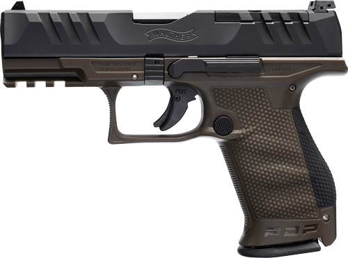 Walther PDP Compact 9mm Pistol with 4" Barrel, 15-Round Capacity
