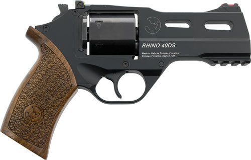 Chiappa Rhino 40DS 9mm Revolver 4" Black Anodized