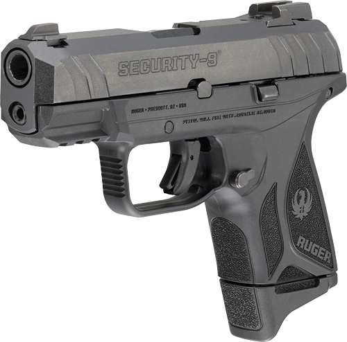 Ruger Security-9 9mm Pistol - 3.4" Barrel, Black