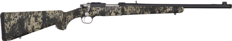 Ruger 77/357 .357 Magnum Bolt Action Rifle - Blue Camo