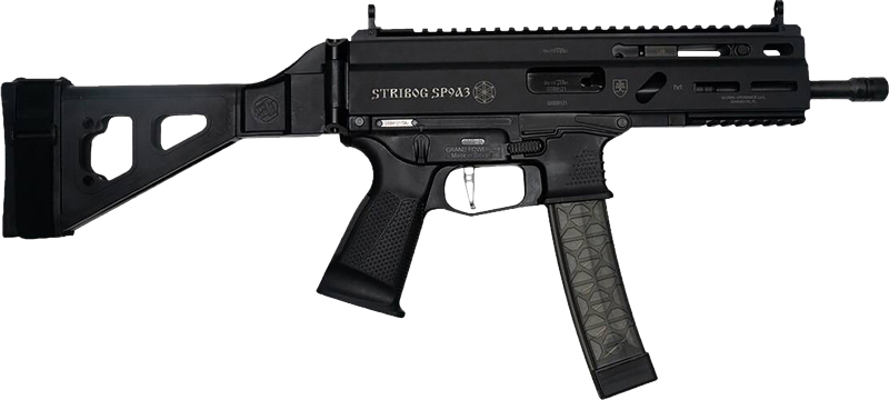 Grand Power Stribog SP9A3 9mm Luger with Tactical Brace