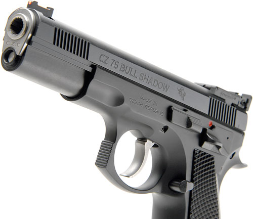 CZ Custom 75 Bull Shadow Accu 9mm Pistol - Black
