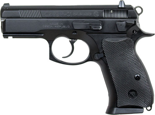 CZ 75 P-01 9mm Pistol with Decocker