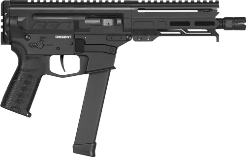 CMMG Dissent MKGS 9mm AR Pistol - 6.5" Barrel, 33rd