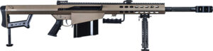 Barrett M82A1 .50 BMG Semi-Auto Rifle - 20" FDE