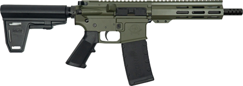 Great Lakes AR15 Pistol 7.5" .223 Wylde OD Green
