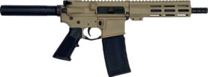 Great Lakes AR15 Pistol 223 Wylde 7.5" FDE