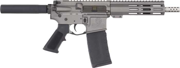 Great Lakes AR15 Pistol .223 Wylde 7.5" Tungsten