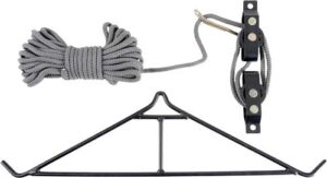 30-06 OUTDOORS GAMBREL & HOIST - 4:1 RATIO 500# CAP