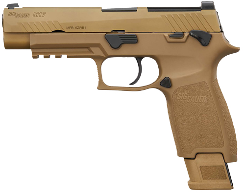 SIG Sauer M17 9mm Pistol with Night Sights - Coyote