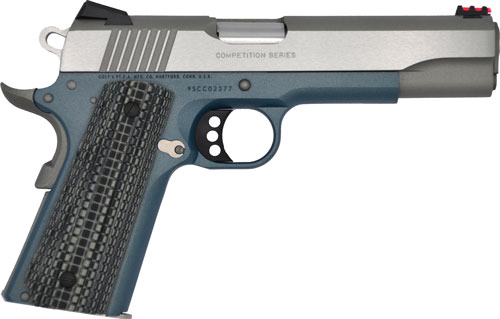 Colt Competition 9mm 1911 Pistol 5" - Blue Titanium & Stainless