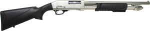 Iver Johnson 12GA Pump Shotgun 18" Nickel