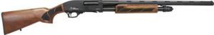Iver Johnson 20GA Pump Action Shotgun - Black Walnut