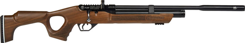 Hatsan Flash QE .25 PCP Air Rifle - 900 FPS Walnut