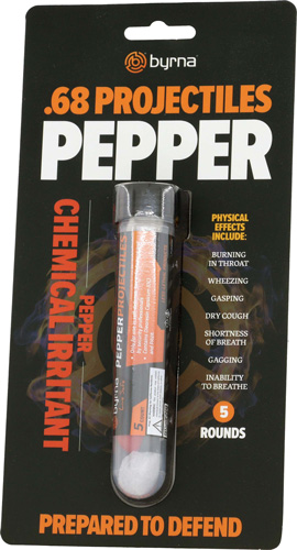 Byrna Pepper Projectiles 5-Pack for Self-Defense