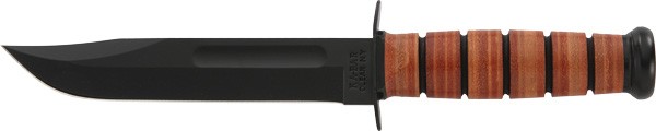 KA-BAR US Army 7" Fixed Blade Knife with Leather Sheath