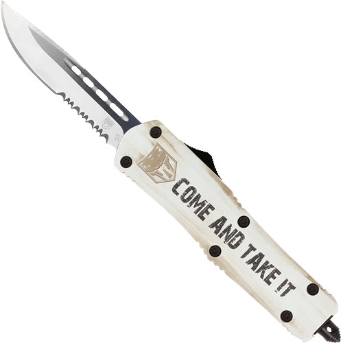 Cobratec FS3 OTF 'Come and Take It' Serrated Knife