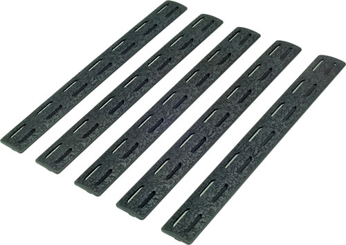 BCM M-LOK Rail Panel Kit 5.5" Black 5 Pack