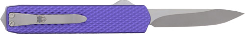Cobratec Mini Mamba OTF Knife - Knurled Purple D2 Steel