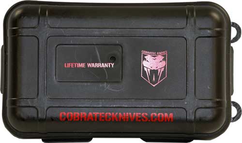 Cobratec Medium CTK1 OTF Knife - 3" D2 Steel Dagger