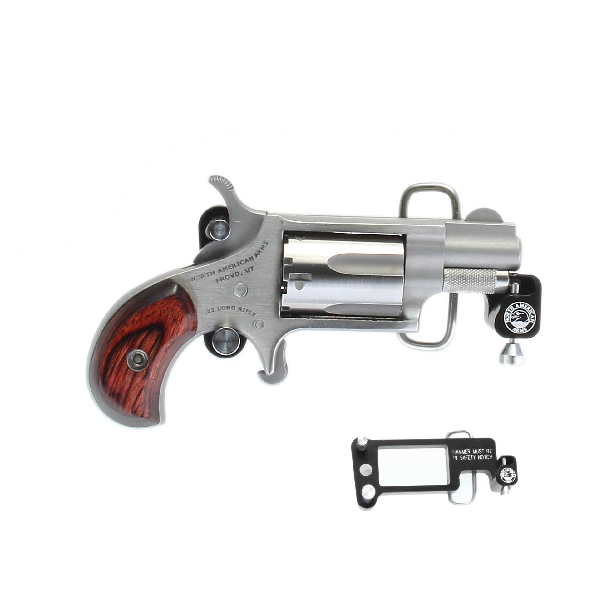 North American Arms Mini .22 Magnum Revolver - Stainless