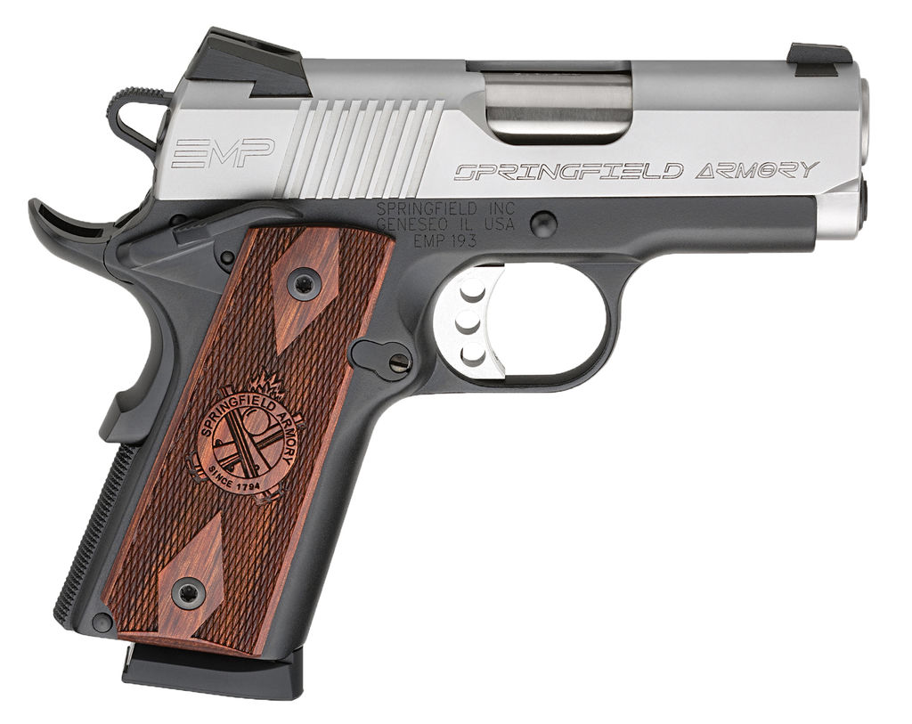 Springfield 1911 EMP Compact 9mm Pistol - Stainless