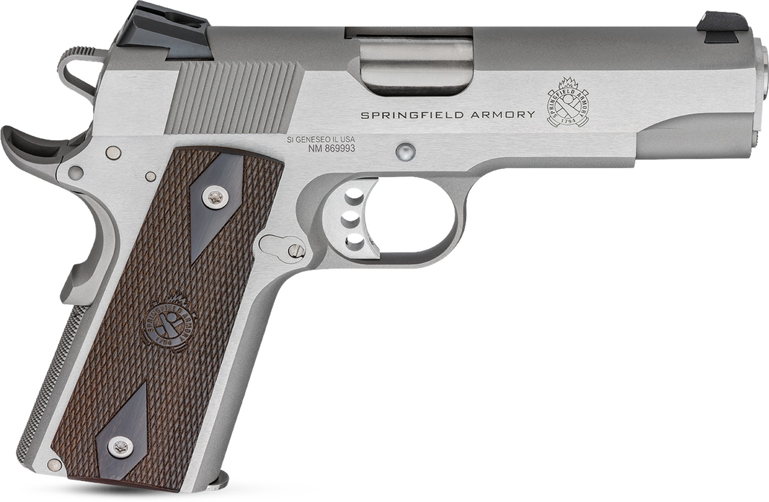 Springfield 1911 Garrison 9mm Stainless Handgun