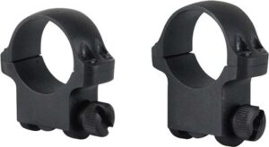 Ruger Medium Matte Scope Ring Set 1"
