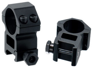 UTG 30mm High Profile Scope Rings - Matte Black