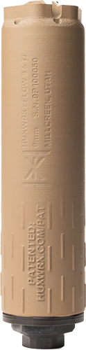 Huxwrx Flow 9K Ti 9mm Titanium Suppressor