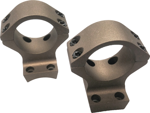 Talley 30mm Browning X-Bolt Scope Rings - Smoked Bronze