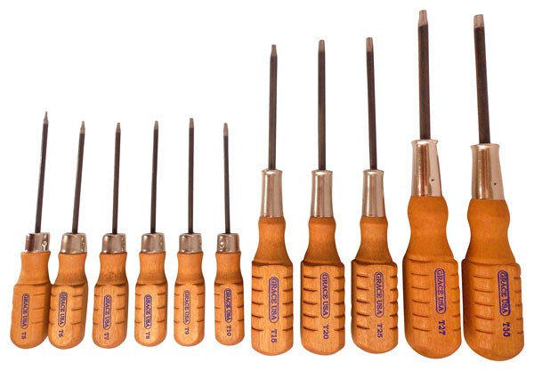 Grace USA 11-Piece Torx Head Screwdriver Set