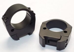 Talley 35mm High Modern Sporting Rifle Rings - Black