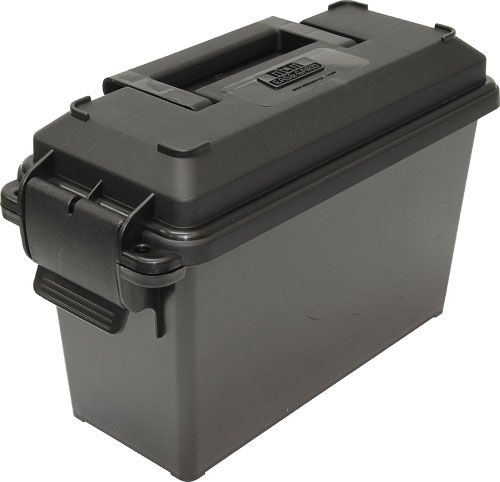 MTM Compact Tactical Pistol Case Dark Gray Lockable