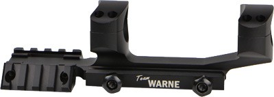 Warne 1" Tactical RAMP Mount - Picatinny Black