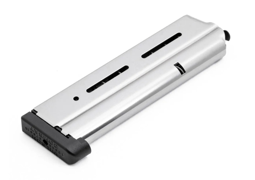 Wilson Combat 1911 10mm Magazine - 9-Round Silver