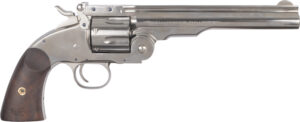 Cimarron Model 3 Schofield .45 LC Revolver, 7" Nickel