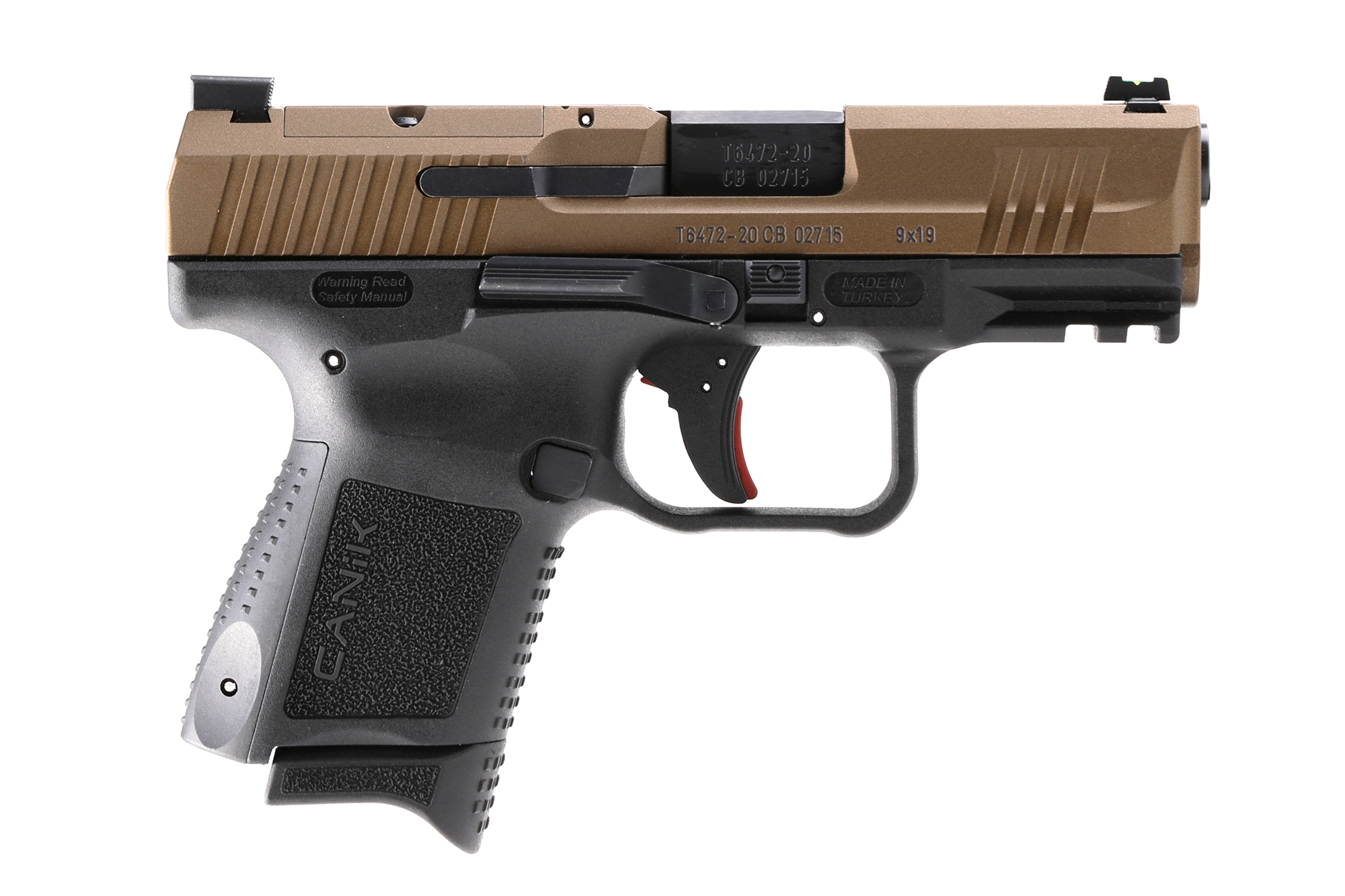 Canik TP9 Elite SC Bronze 9mm Pistol - 15+1 Capacity
