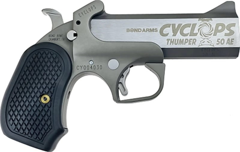 Bond Arms Cyclops .50AE Pistol - 4.25" Stainless Steel