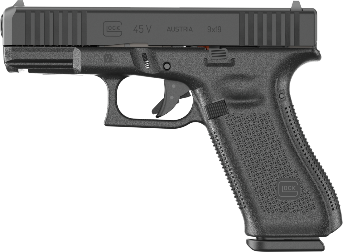 Glock 45 Crossover 9mm Semi-Auto Pistol - Black
