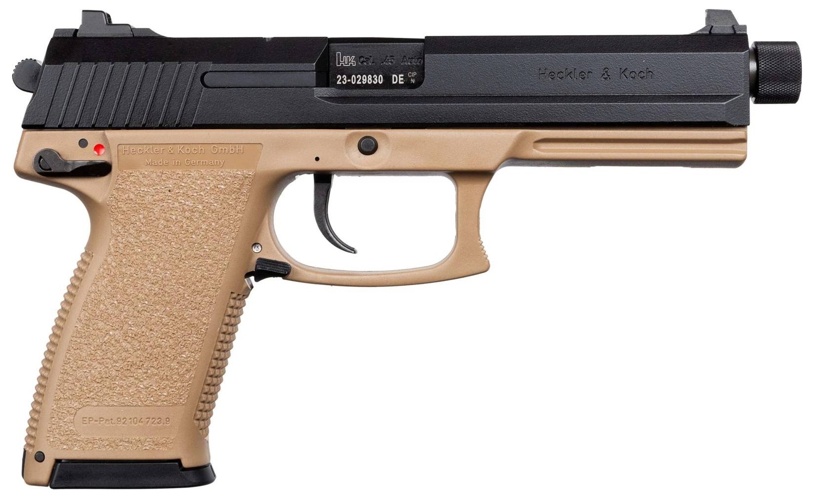 HK Mark 23 .45 ACP Handgun with Threaded Barrel
