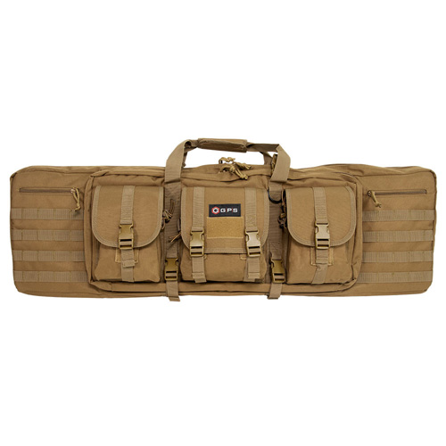G Outdoors Tactical Double Rifle Case 42" FDE