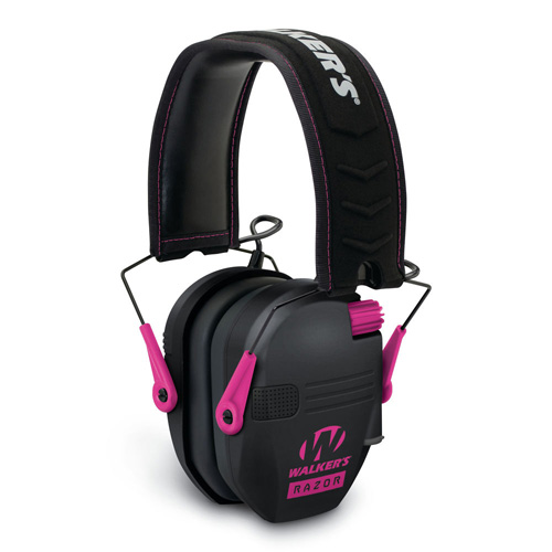 Walker's Razor Slim Pink Electronic Earmuff
