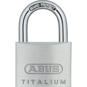 ABUS 64 SERIES 64TI/40C KD TITALIUM - STEEL SHACKLE