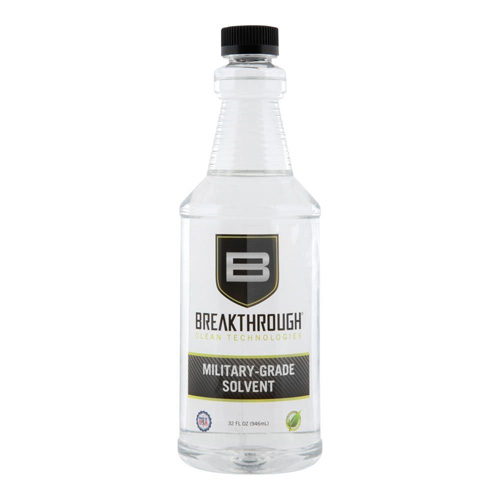 MILITARY GRADE SOLVENT - 32 OZ BOTTLE, CLEAR