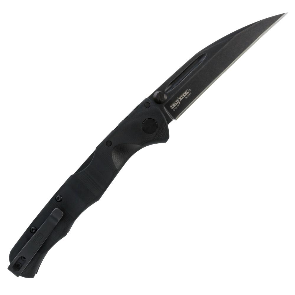 Cold Steel Frenzy II Blackout Folding Knife - 3.5" Sheepsfoot Blade