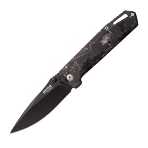 Bear & Son Brisk 3.0 Folding Knife - Midnight Camo